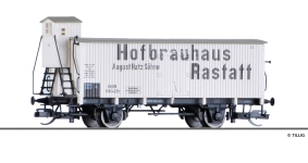 TILLIG 17386 - TT Kühlwagen Hofbrauhaus Rastatt , eingestellt bei der Bad.St.B., Ep. I
